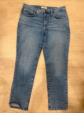 Madewell Women's Straight-Leg Jeans in Medium Blue